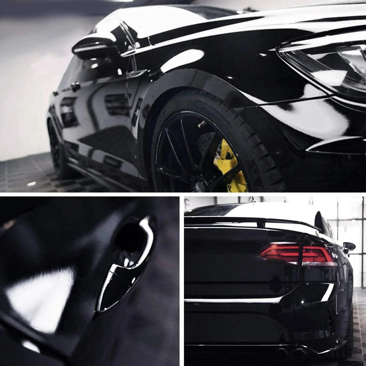 Carbon Fiber Car Body Vinyl Wrap Matte Accessories Glossy Black Sticker 3D 4D 5D 6D Auto Foil Cover Motorcycle Decoration Film