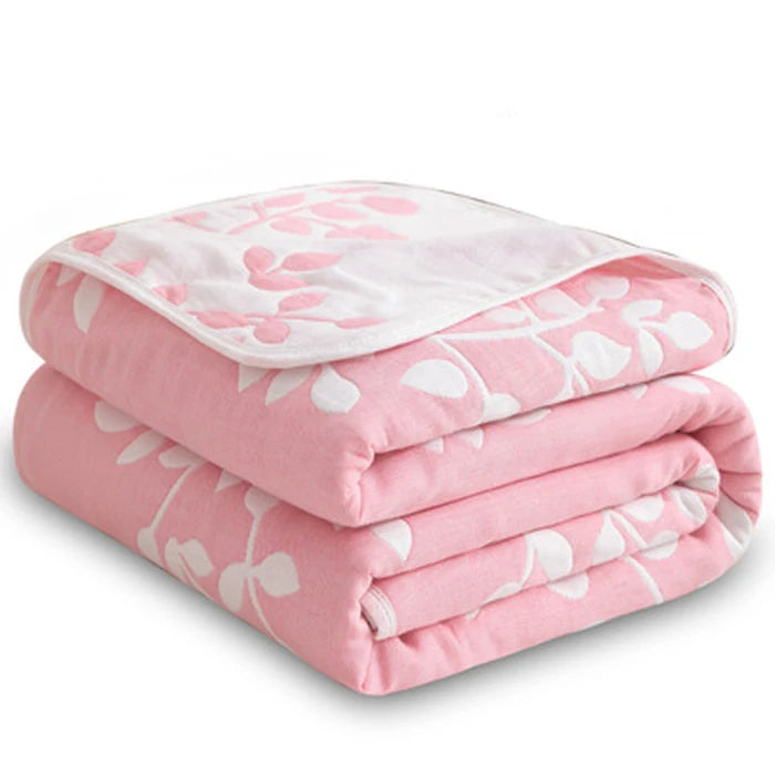 Chiffon towel, 6-layer cotton duvet, adult and children, double bed, air conditioner, fine duvet, extra large bedding