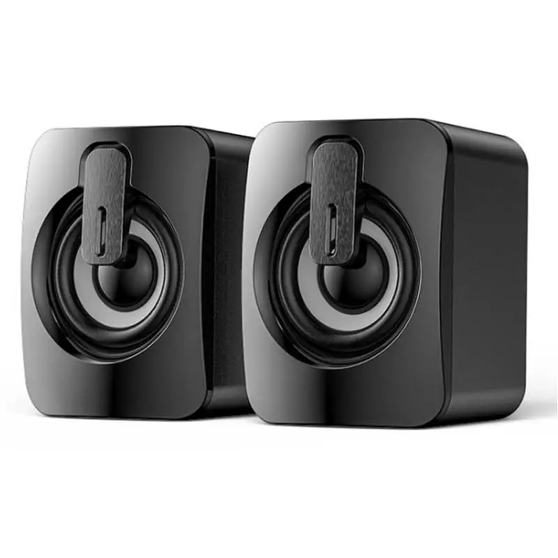 Computer Speakers PC Sound Box HIFI Stereo Microphone with LED Light for Desktop Computer Surround Music RGB Gaming Speakers