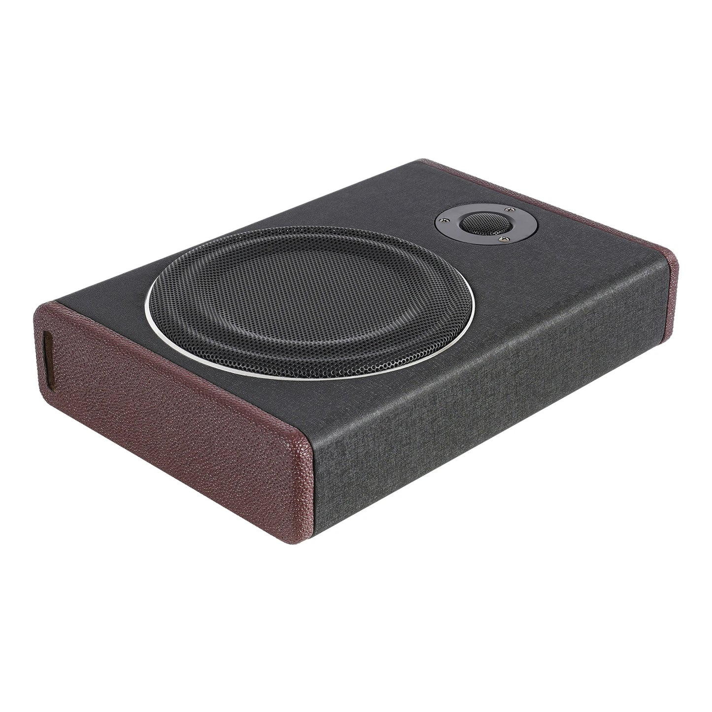 8 Inch 600W Underseat Car Audio Ultra Slim Compact Active Subwoofer System Loud Sound Audio Active Bass Box