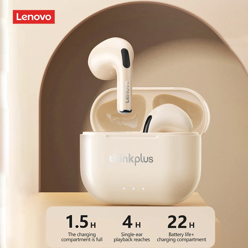 Lenovo LP40 II Earphones Original LP40 plus TWS Wireless Bluetooth 5.3 Headphones Sport Noise Reduction Touch Control Earbudss