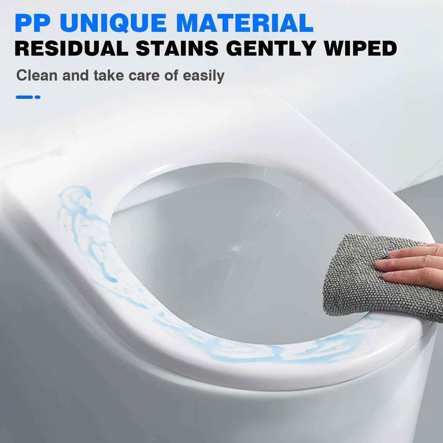 DayPlus Toilet Seat, Soft Close Toilet Seats White with Quick Release, Sturdy Duroplastic Anti-Bacterial Toilet Lid WC Seats