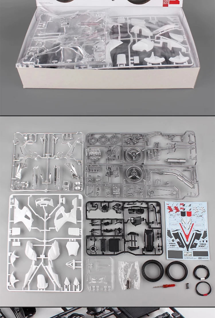 TAMIYA Plastic assembled motorcycle proportional model kit 14073 YZF-R1 Racing Car 1/12 Toy DIY