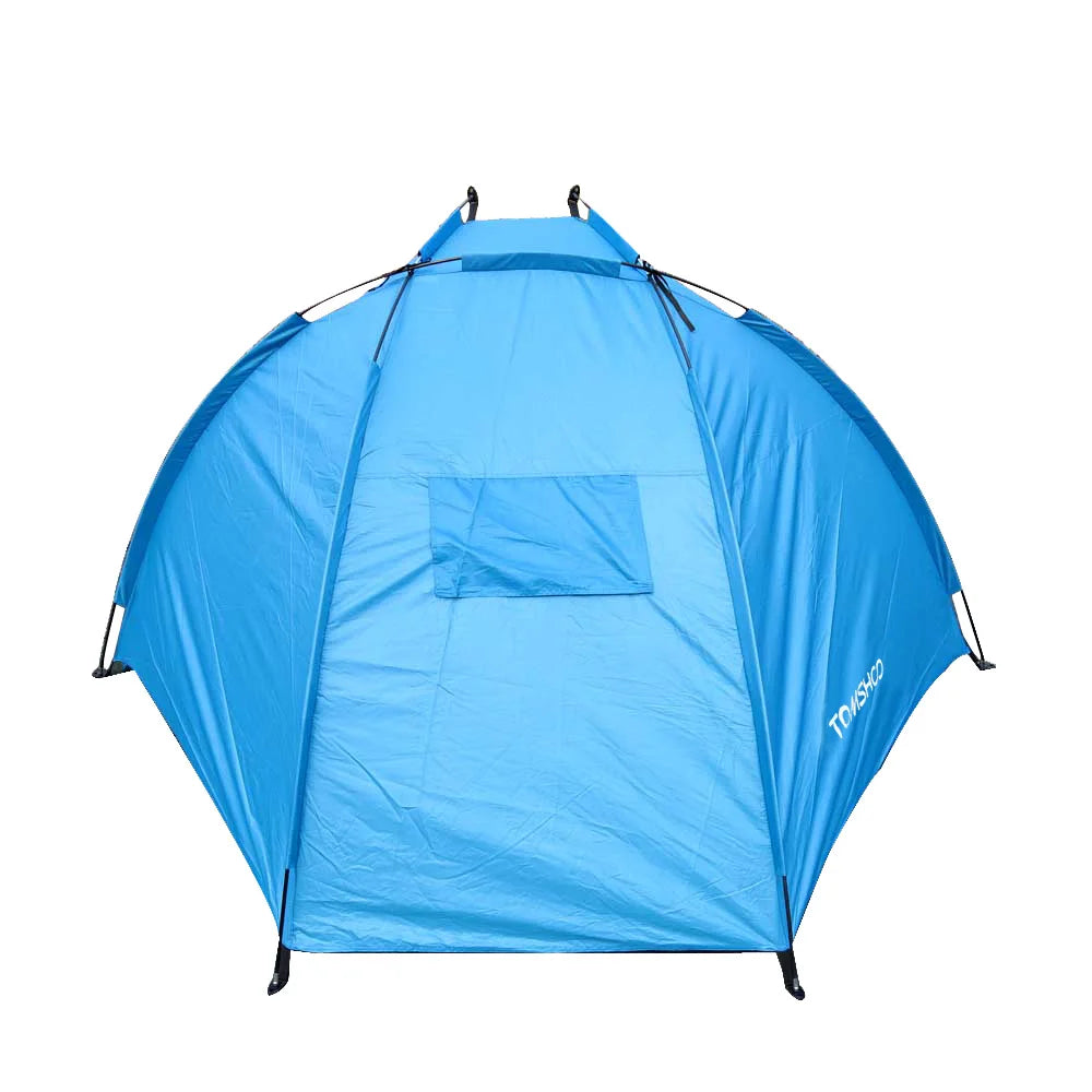 TOMSHOO Camping Tent Outdoor Sports Sunshade Tent Oxford Fabric Lightweight Tent for Fishing Picnic Beach Park