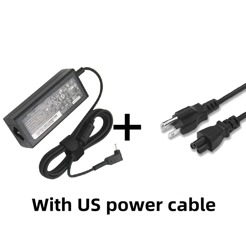 19V 2.37A 45W 3.0*1.1mm AC Laptop Adapter Charger for Acer Aspire S7 S7-392/391 V3-371 A13-045N2A PA-1450-26 ES1-512-P84G