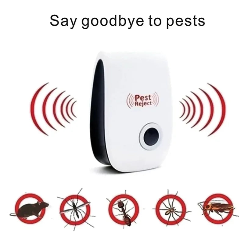 Ultrasonic Pest Repellent for Home Safe And Effective Mosquito Cockroach Mouse Insect Repeller for Summer Pest Extermination