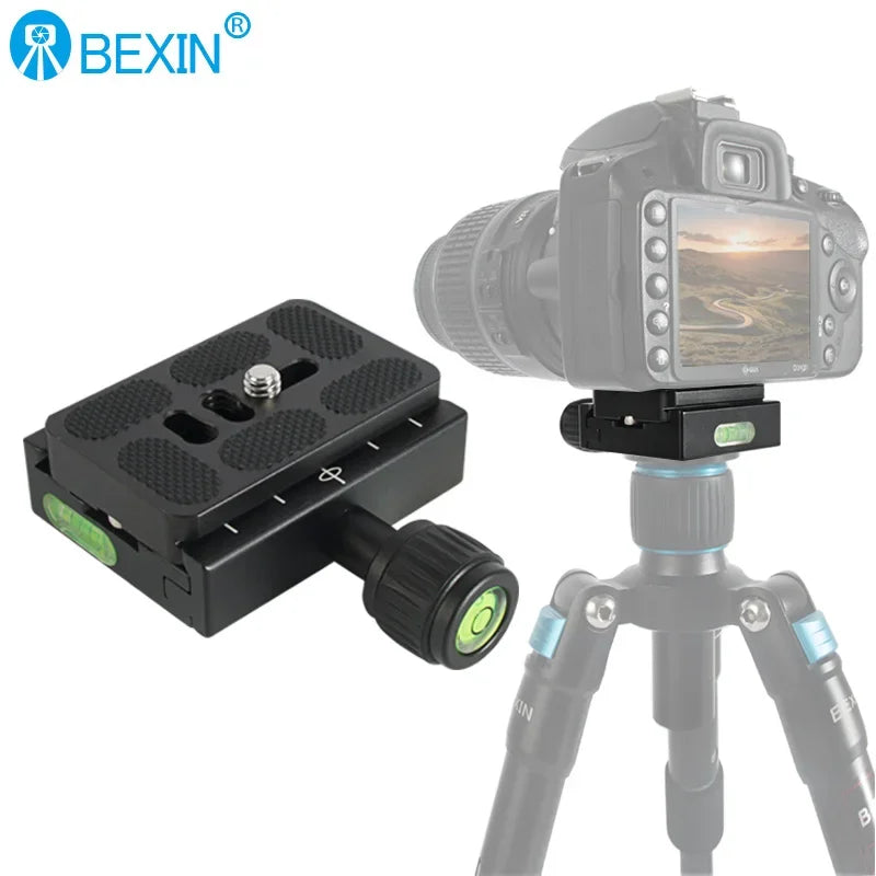 QR60 Camera quick releas clamp tripod clamp dslr camera clamp mount camera adapter for arca swiss camera with quick shot plate