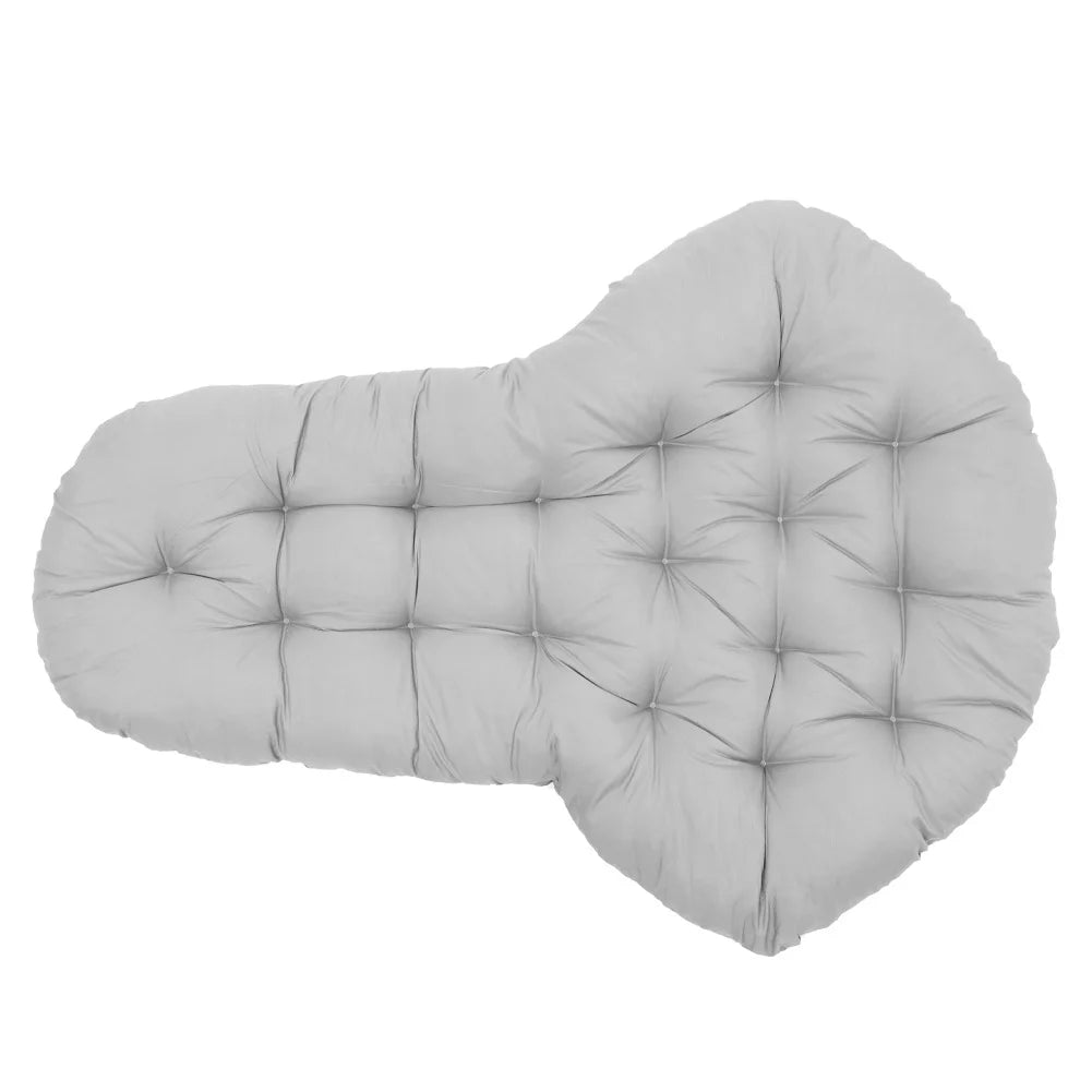 Voltsify Hanging Egg Chair Thick Cushion Swing Chair Pad, Light Grey