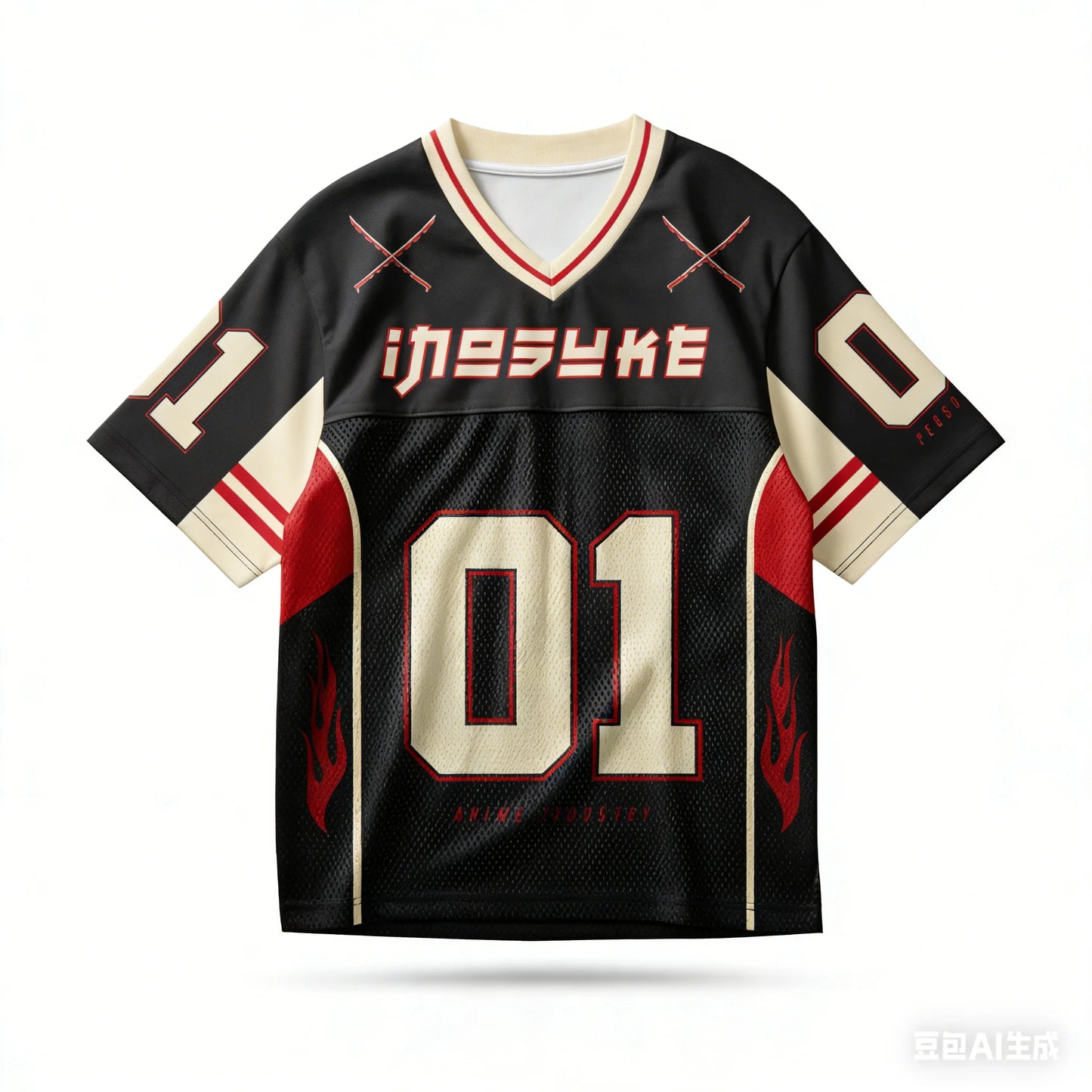Demon Slayer Adult and Kids American-Style Jersey T-Shirt, Multi-Character 3D Print Trendy Anime Short Sleeve, Shorts Friend