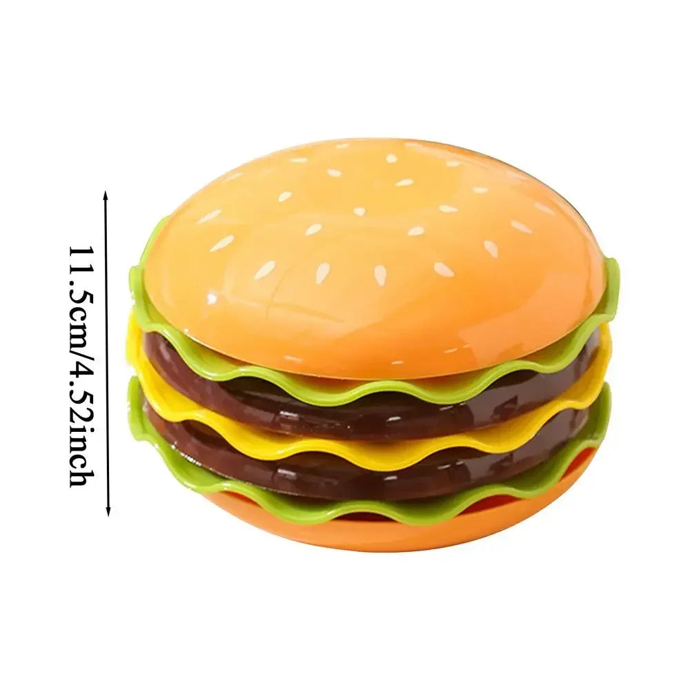 Stackable 7th Floor Hamburg Dinner Plate Stackable Dinner Plate Bone Spit Plate Interesting Sauce Container Table Decoration