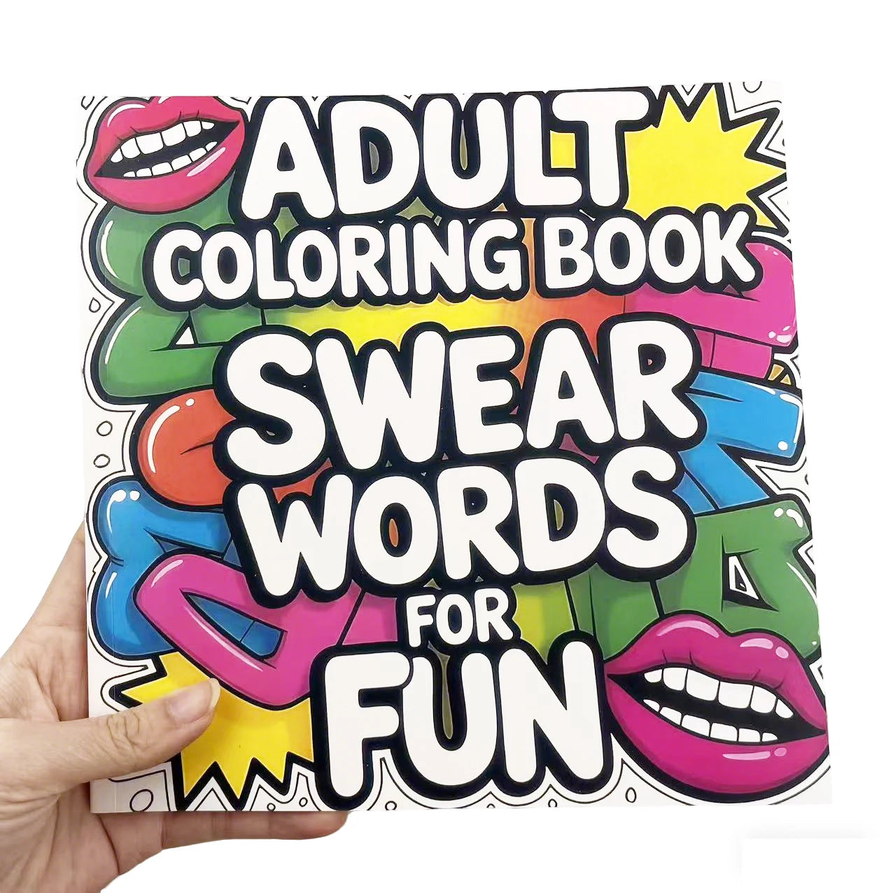 Adult Swear Word Coloring Book: Hilarious Profanity Designs for Stress Relief & Creative Expression Daily at Home