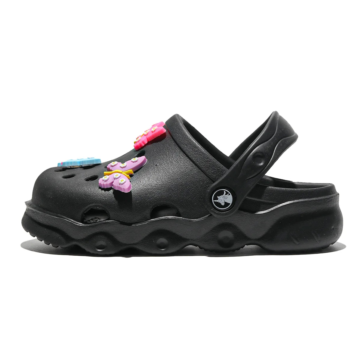 Comfortable and lightweight girls' clogs, can be worn in all seasons, exquisite butterfly shoes,summer hot beach shoes 1214