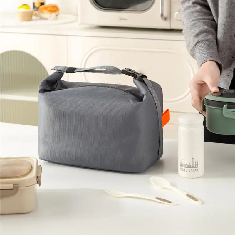 Insulated Lunch Bag Insulation Bento Pack Aluminum Foil Rice Bag Meal Pack Ice Pack Portable Dinner Picnic Food Storage Handbag
