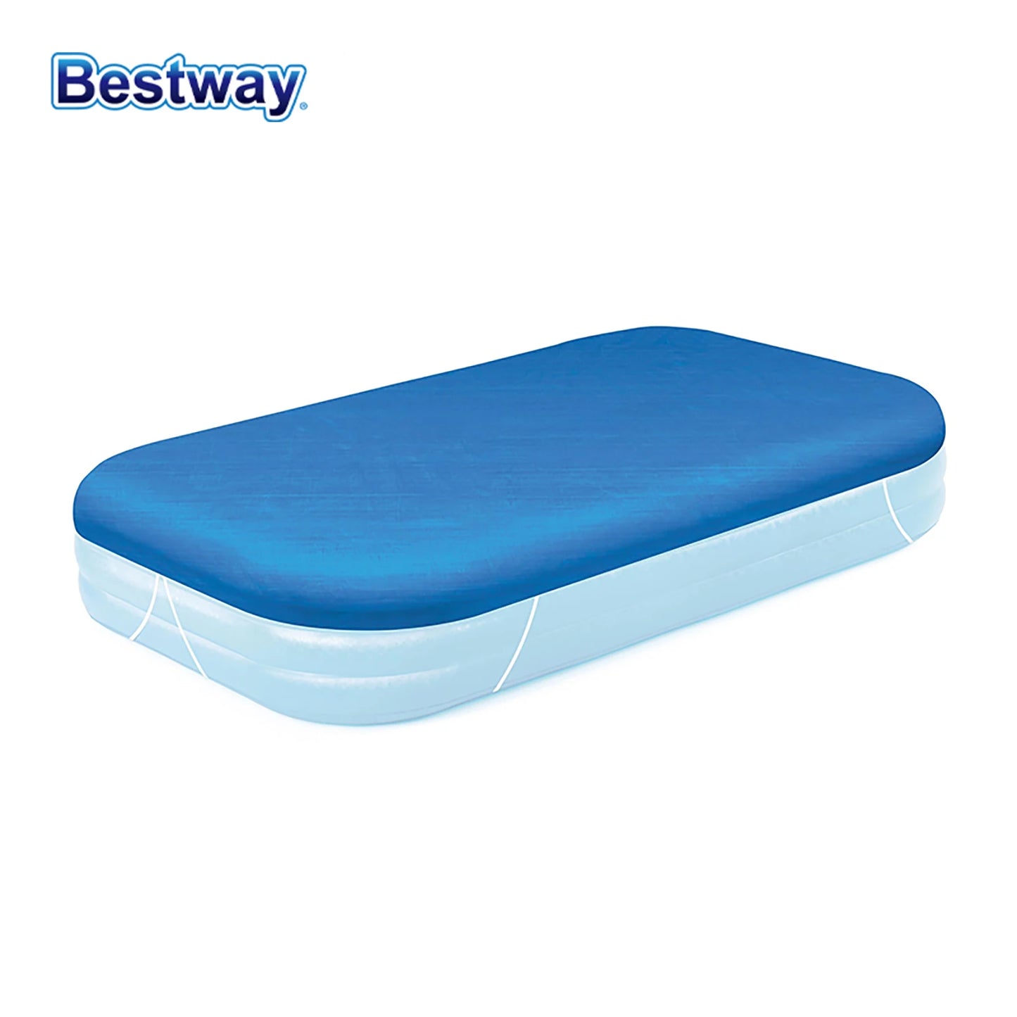 Bestway 58108 120x 72 Inch Home Pool Cover10 x 6’/3.05m x 1.83m Pool Cover for Patio PVC Inflatable Pools or Swimming Pools