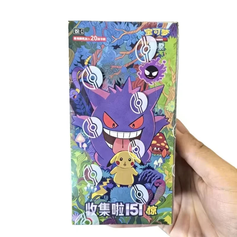 Pokémon Card Pokémon PTCG Simplified Chinese Zhu Zi Collected 151 Change Series Card Ponyta Gengar Collectible Game Cards Toy