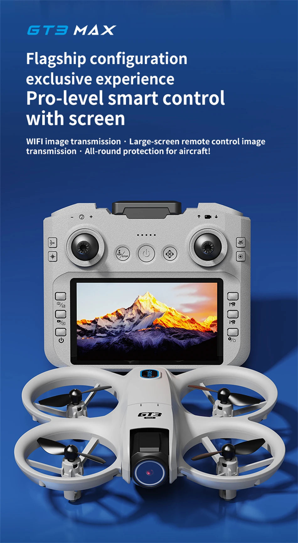 2026 New GT3 Max Drone 8K 5G GPS Professional HD Aerial Photography Remote Control Aircraft HD Dual Camera Quadcopter Toy UAV