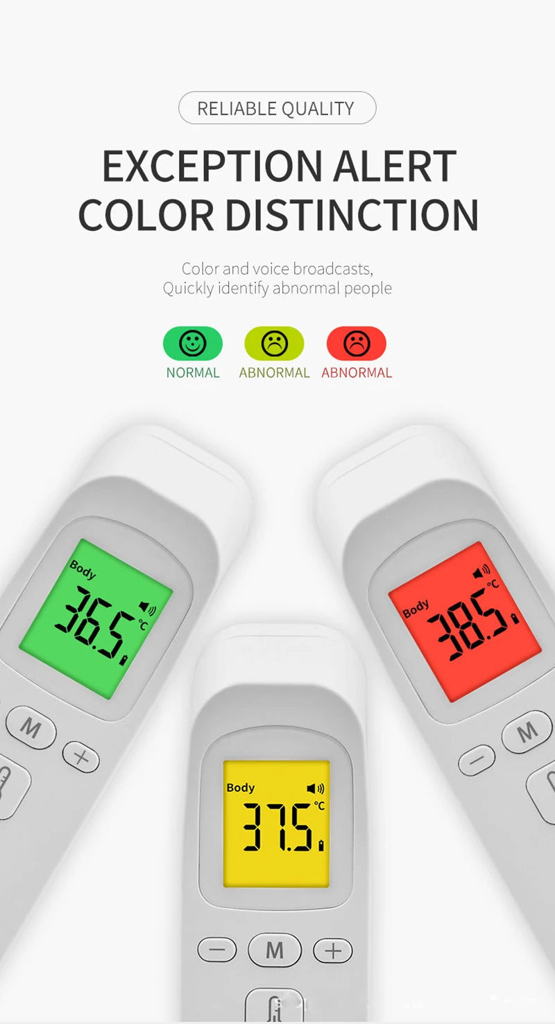 Digital Infrared Fever Thermometer Medical Household Digital Infant Adult Non-contact Laser Body Temperature Ear Thermometer
