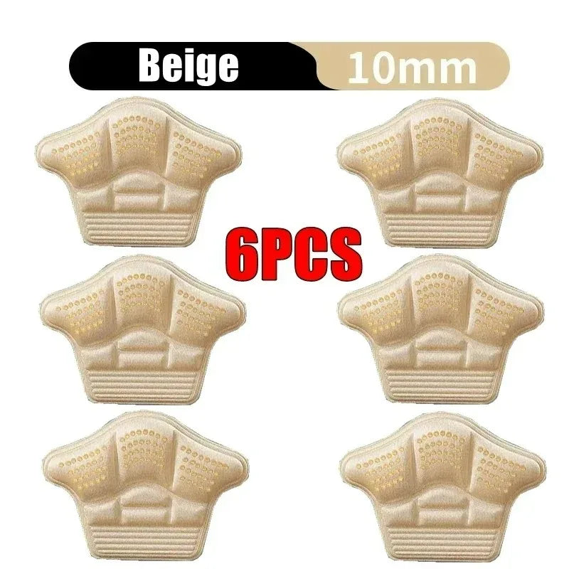 Heel Stickers Heel Protectors Sneaker Shrinking Size Insoles Anti-wear Feet Shoe Pads Adjust Size High Heel Cushion Inserts