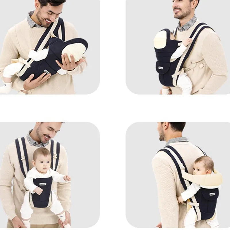 Baby Carrier Sling Versatile For All Seasons Multifunctional Shoulder Baby Carrier Four Carrying Methods Front And Back