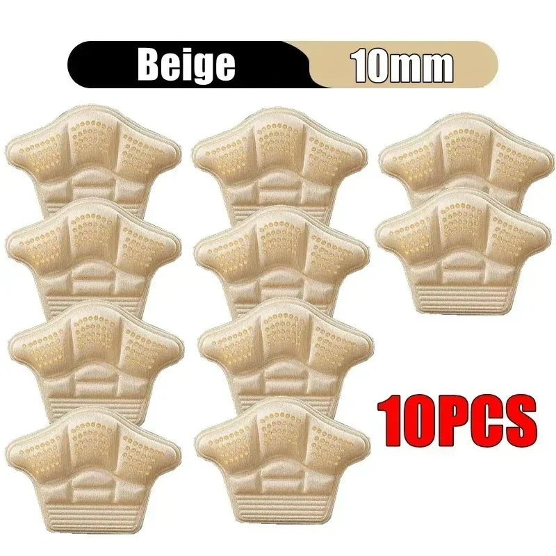 Heel Stickers Heel Protectors Sneaker Shrinking Size Insoles Anti-wear Feet Shoe Pads Adjust Size High Heel Cushion Inserts