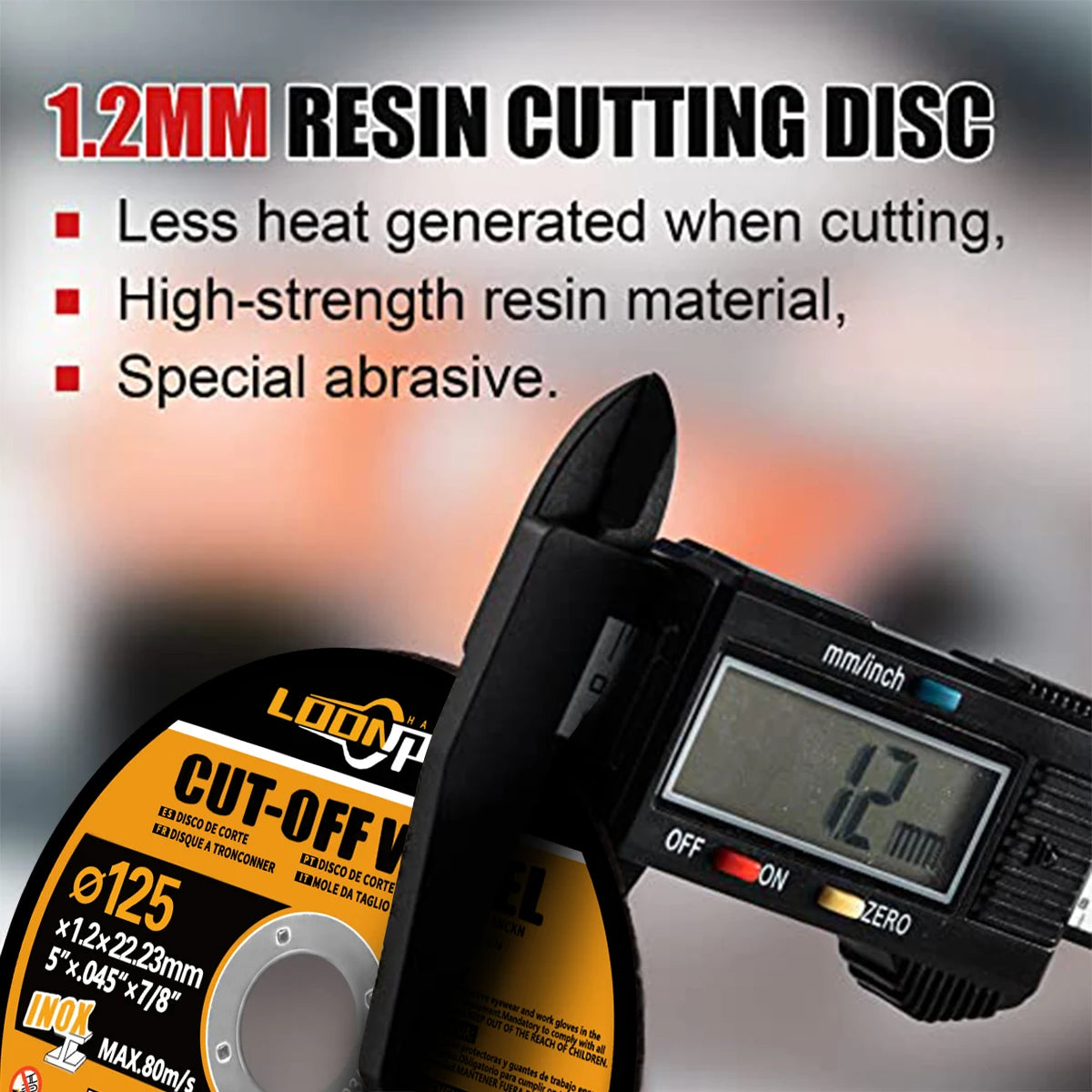 125mm Cutting Disc Metal Cut Off Wheel Angle Grinder Disc Slice Fiber Reinforced Grinding Blade Cutter for Metal Iron 5-50Pcs