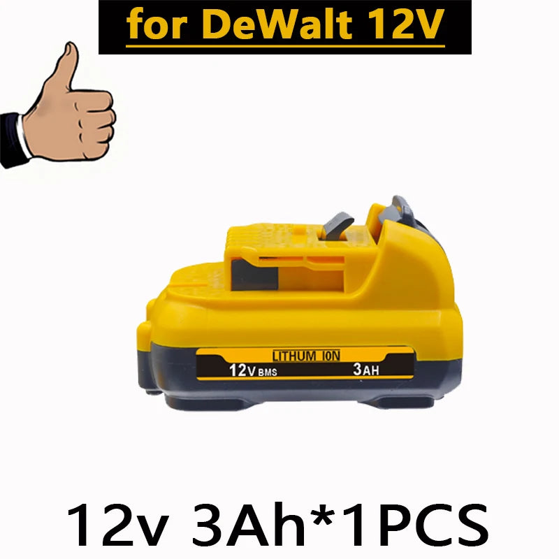For DEWALT DW089LG 12V Laser Level battery .for Dewalt 12V battery DCB120 DCB124 DCD701F2 Power Tools/Laser Level