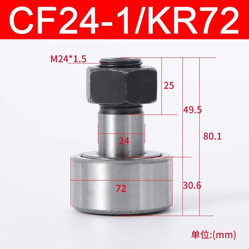 Cam Needle Roller Bearing Bolt Type CF3 CF4 CF5 CF6 CF8 CF10 CF12 CF16-CF30 KR10 KR12 KR13KR16-KR90 Wheel And Pin Bearing