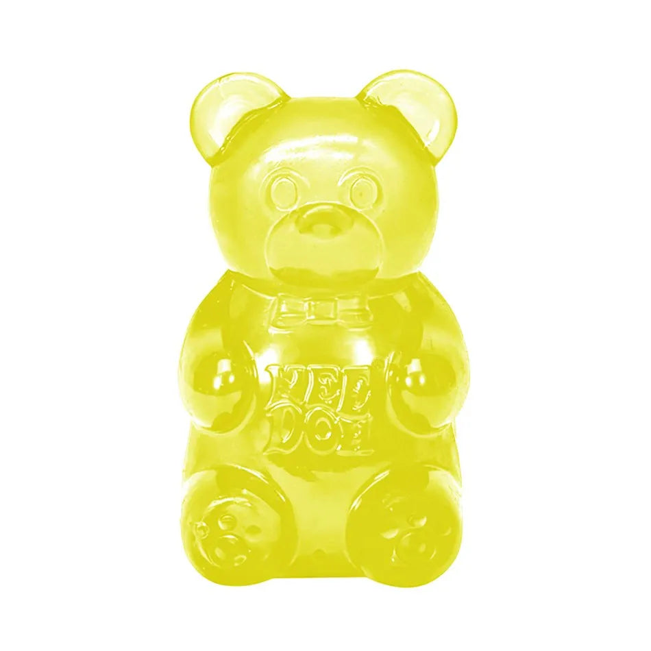 NeeDoh Gummy Bear Squishy Toy Soft Stress Relief Sensory Fidget Squeeze Toy for Kids & Adults Non-Toxic Anxiety Relief Desk Toy