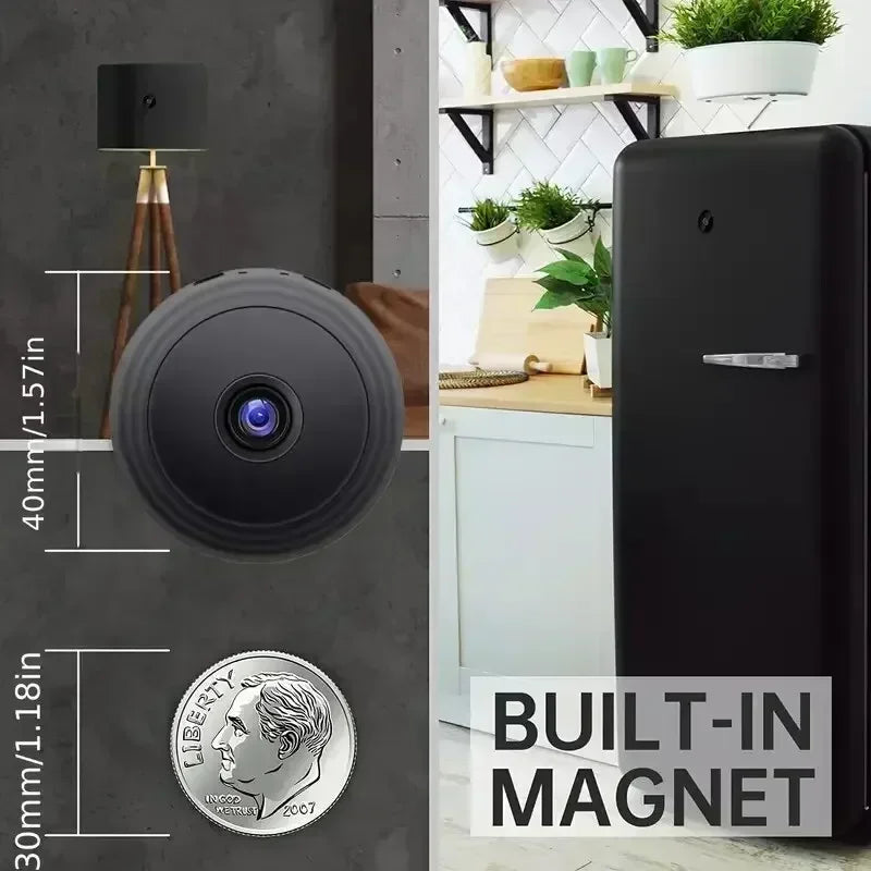 A9 WiFi Mini Camera Wireless Video Recorder Security Protection Camera Smart Home Monitoring Camera For Infants And Pets 2026