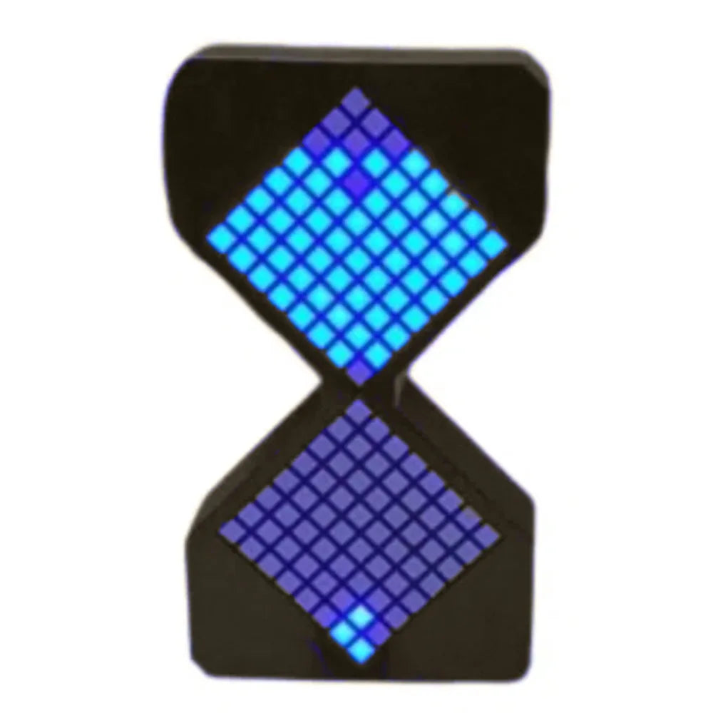 Cyber Style LED Electronic Hourglass with Gravity Sensing 1-30 Min Timer DIY Digital Sand Clock Technology Sense Decompress