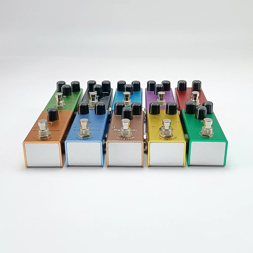 Electric Guitar Pedal Vintage Overdrive/US Dream/Classic Chorus/Vintage Phase/Tremolo/Analog Delay/Digital Delay/Ultimate Drive