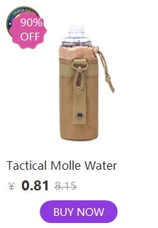 6 Inch Cell Phone Pouch Waist Bag Molle Outdoor Universal Running Mobile Phone Case Bag Camping Hunting Accessories Pouch