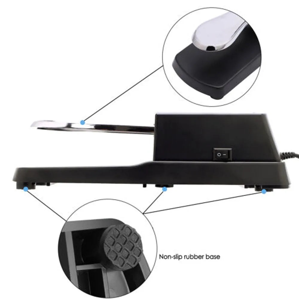 Universal Piano Sustain Keyboard Foot Sustain Pedal Switch Damper For Midi Electronic Keyboard Yamaha Roland