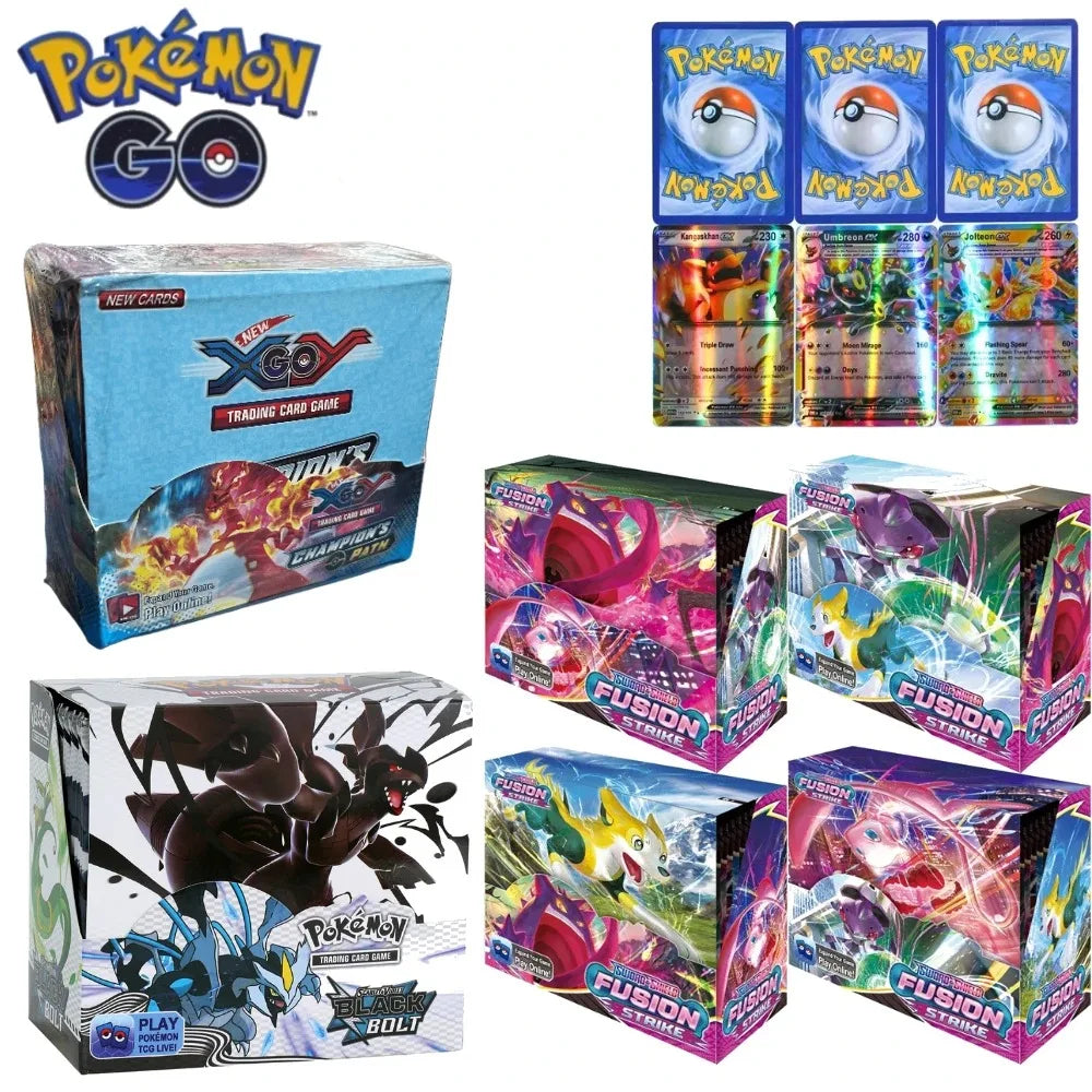Pokémon Card 360 Pcs/Box English Brilliant Stars 151 Prismatic Evolutions PARADOX RIFT Battle Transaction Card Game Popular Gift