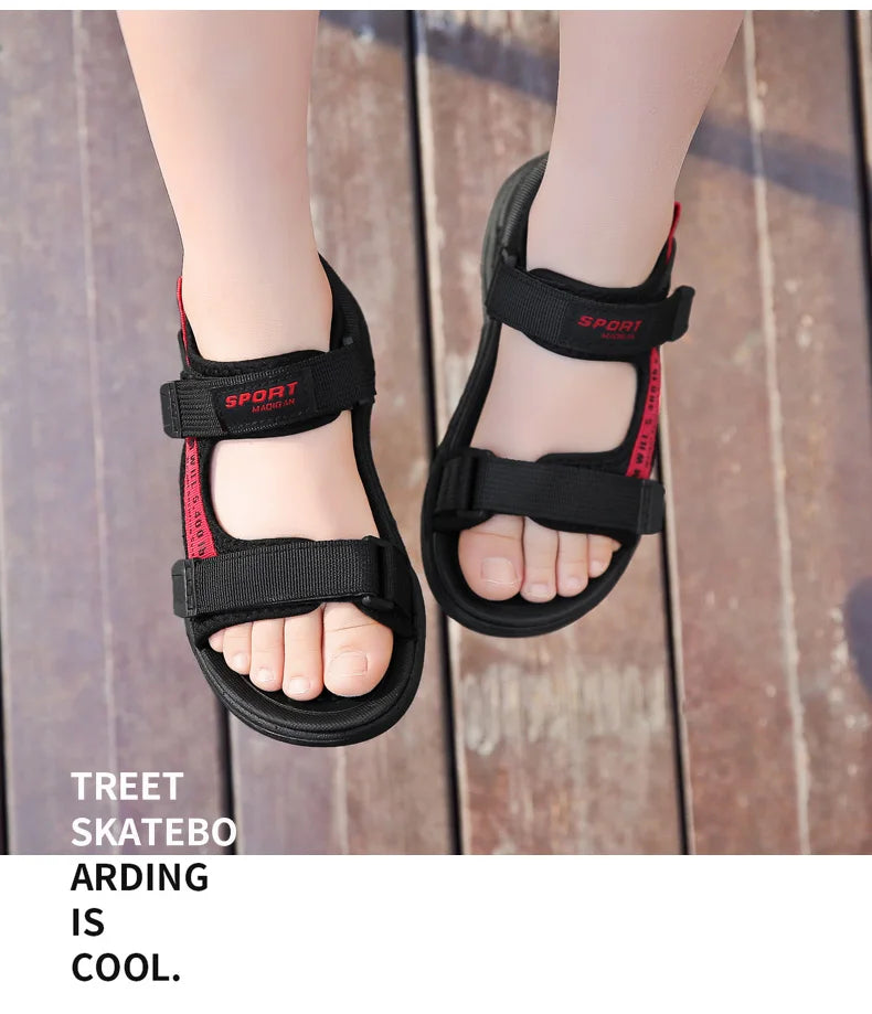 Hot Sale Summer Children Sandals Fashion Sneakers Boy Girls Outdoor Beach Shoes Kids Non-Slip Footwear Sandals