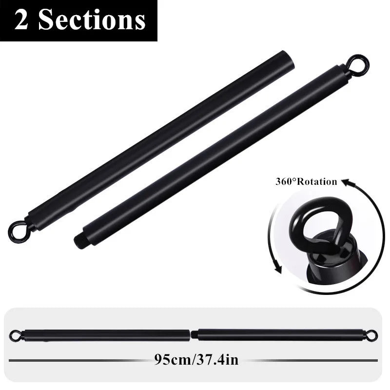 Adjustable Bench Press Band with Bar Chest Builder Workout Equipment Upgraded Push Up Resistance Bands Home Gym Travel Training
