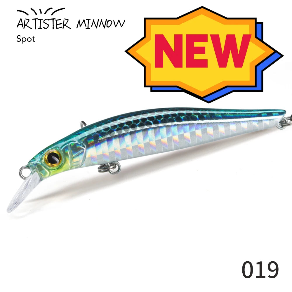 Hunthouse Trout Fishing Lure Sinking Jerkbait 70/80/105mm 7/8.5/18.5g Artist Minnow Sea Fishing Bait Twitch Hard Lure For Bass