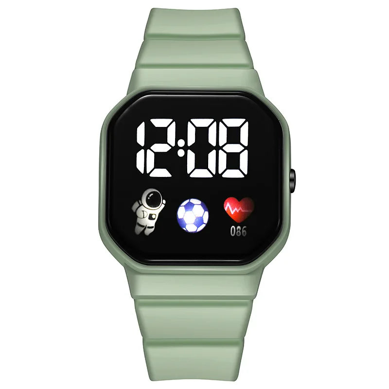 Sports Watch For Women And Men LED Electronic Digital Watch Fashion Casual Simple Silicone Female Watch Electronic Clock