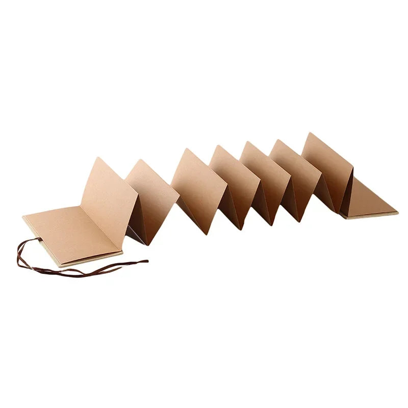 New 1Pc 5/6Inch Folding DIY Photo Album Hand Made Hardcover Wedding Anniversary Scrapbook