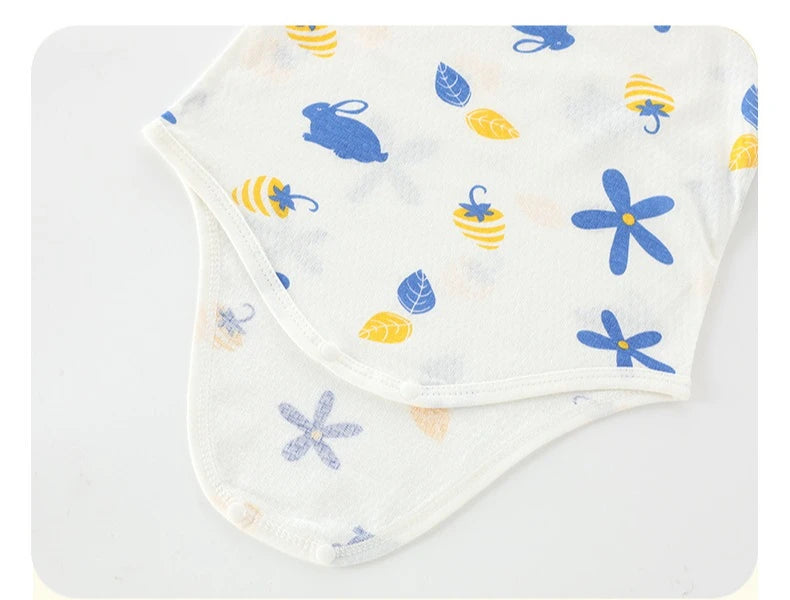 Baby Summer Pure Cotton Sleeveless Triangle Fart Clothes Newborn Thin Breathable Romper Newborn Crawling Clothes Jumpsuit