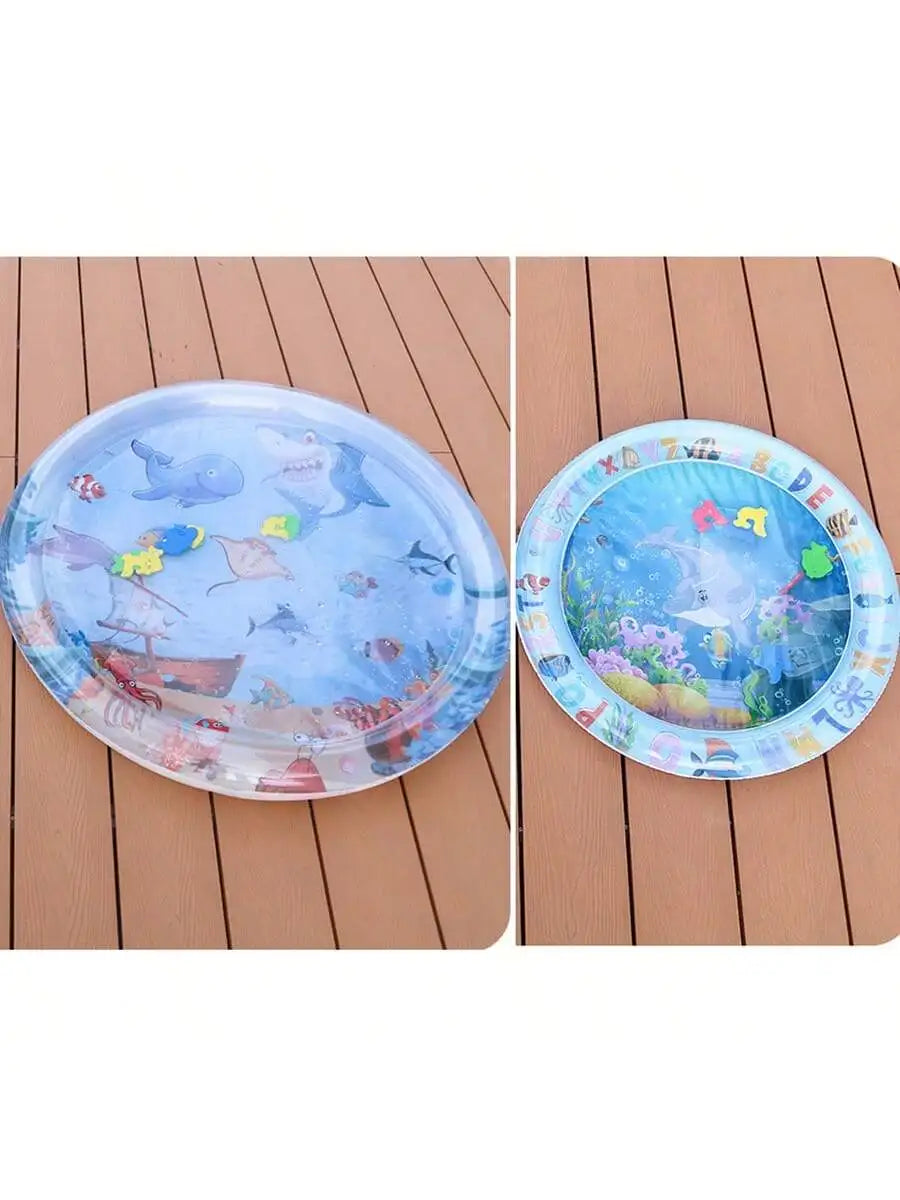 Baby Water Play Mat Inflatable Cushion PVC Infant Tummy Time Toddler Water Pad For Kids Early Education Developing Activity Toys