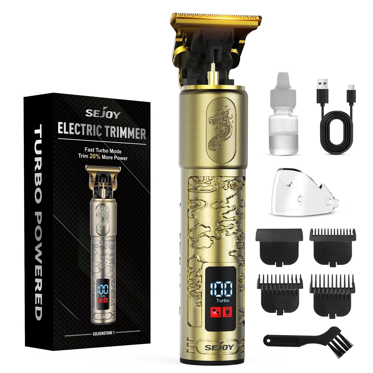 SEJOY Electric Hair Clipper for Men Professional Hair Cutting Machine Adjustable Precision  Adults Kids Cordless Hair Trimmers