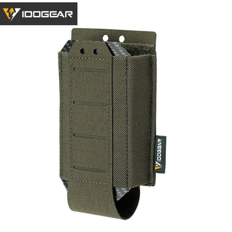 IDOGEAR Tactical Single LSR 556 Mag Pouch Mag Carrier MOLLE Pouch Laser Cut Tool Bags 35135