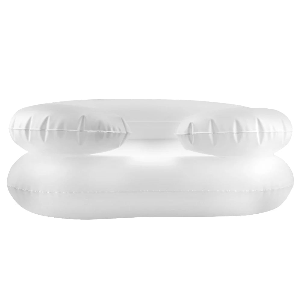 Shampoo Tray Hair Washing Basin for The Disabled Inflatable Shampoo Basin Tub Portable With Drain Tube PVC