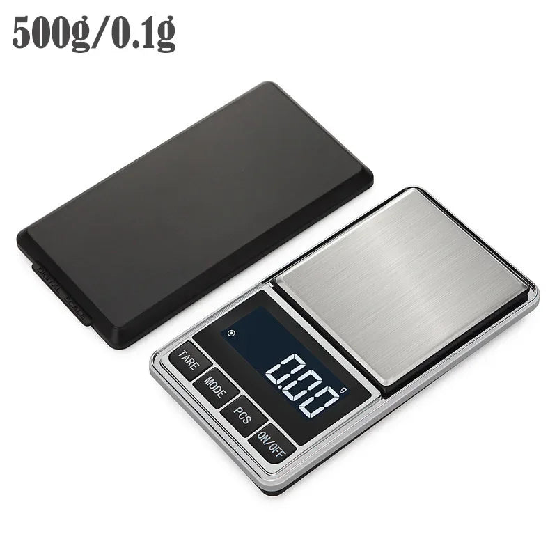 0.01g Precision Pocket Scale Digital Electronic Gold Jewelry Carat Diamond Balance Mini Mg Scales Portable Weighing