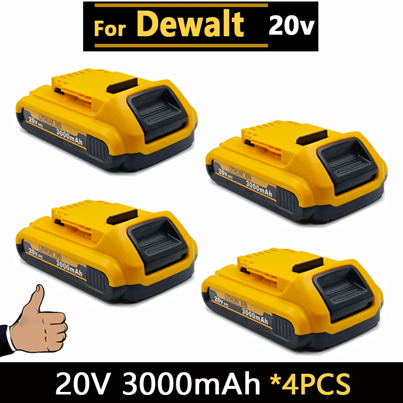 20V  DCB203 Rechargeable Li-ion Battery 3.0Ah For Dewalt Tools DCB205 DCB182 DCB206 DCB204 DCB200 DCB180 DCD DCF DCG Series