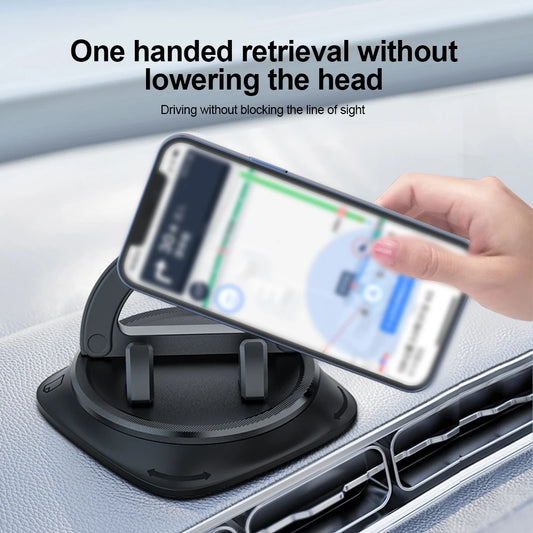 360 Degree Rotation Car Phone Holder Dashboard Stand Bracket Universal for iPhone Samsung Xiaomi Huawei Car Accessories