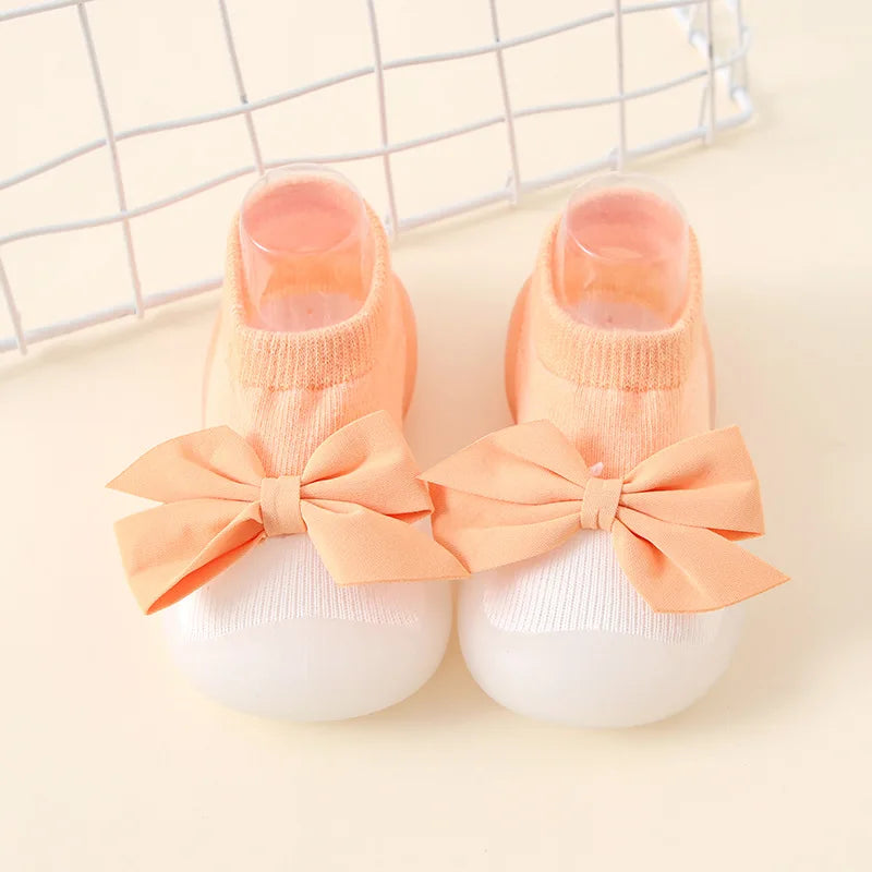 Baby Socks Shoes Infant Cute Cartoon Kids Boy Shoes Soft Rubber Sole Child Floor Sneaker BeBe Booties Toddler Girls First Walker