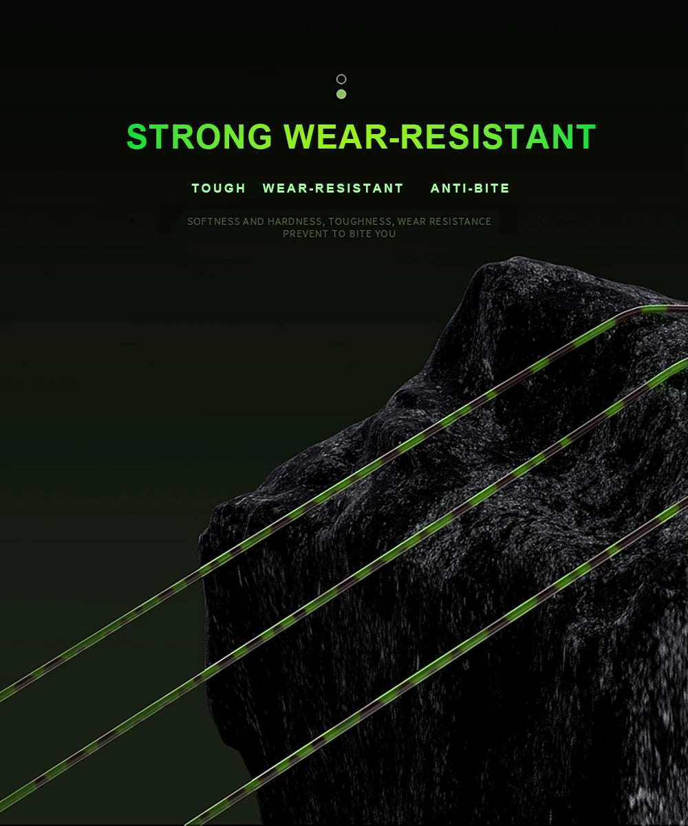 FTK 3D Invisible Carp Fishing Line Nylon150m/300m Super Strong Monofilament Fluorocarbon Tensile Spot Line for Pesca