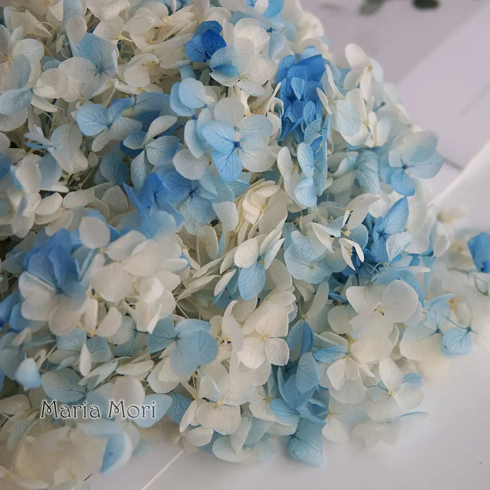 Anna Hydrangea (Color 123-164) Flowers Little Leaves Preserved Hydrangea Home Decor DIY Material Epoxy Resin Handmade Flowers